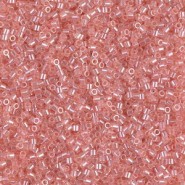 Miyuki delica beads 15/0 - Transparent pink luster DBS-106